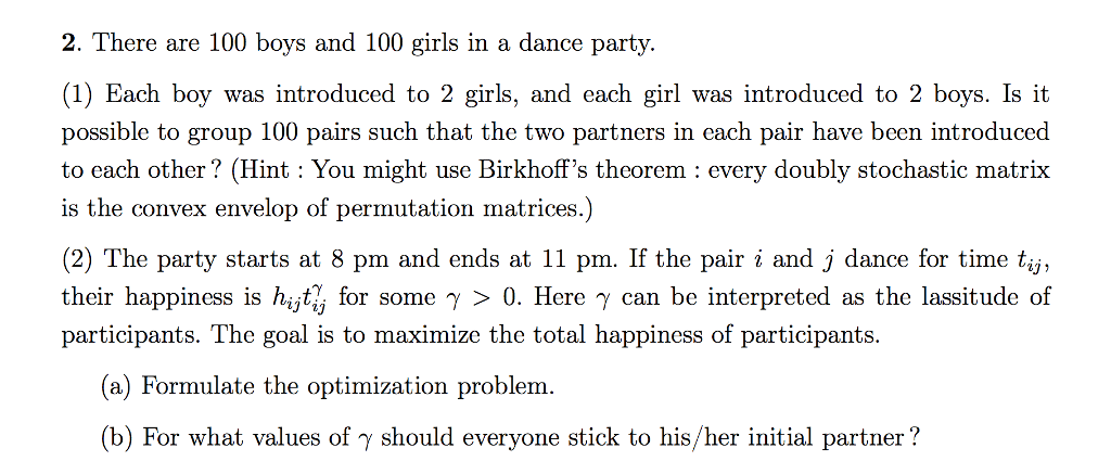 Mil2k1Please answer all the question. 1) 2. There are 100 boys and