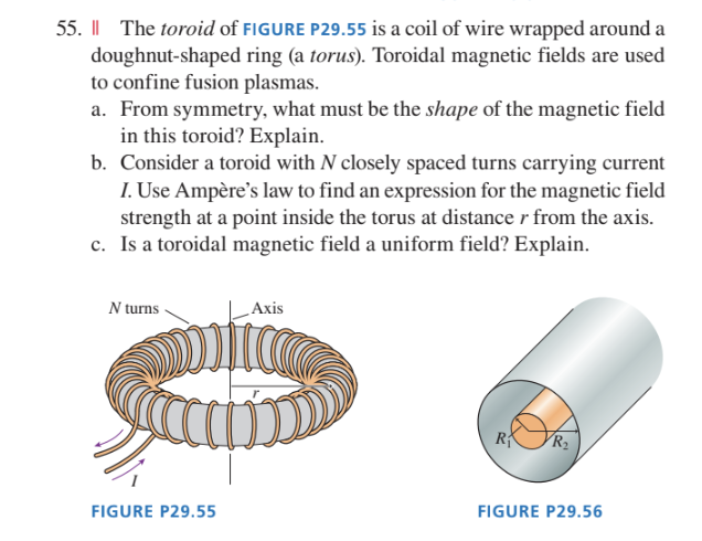 X B = 50 mT 50 cm FIGURE EX29.35 FIGURE EX29.36 36.