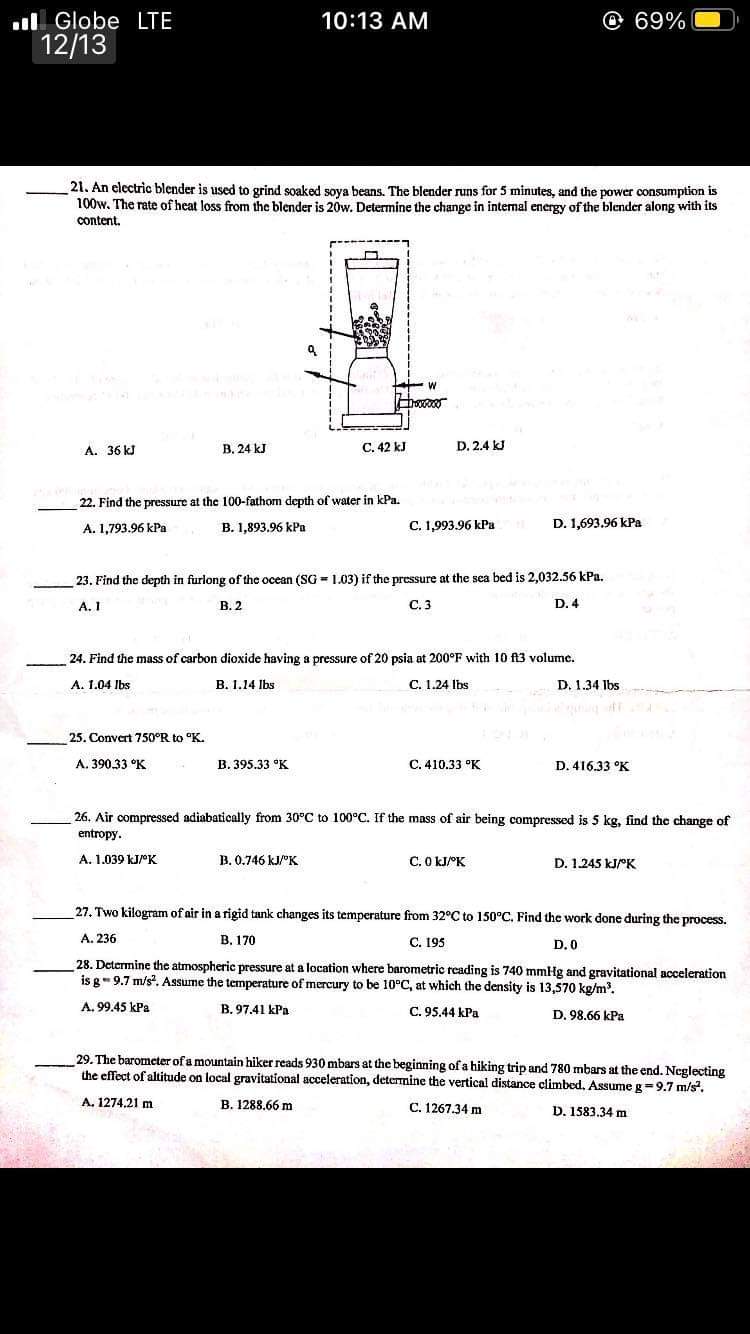 Show the solution please all Globe LTE 10:13 AM @ 69% 12/13