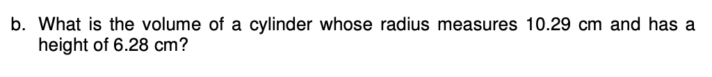cm long, 4.3 cm wide and 1.75 mm thick. Find the volume