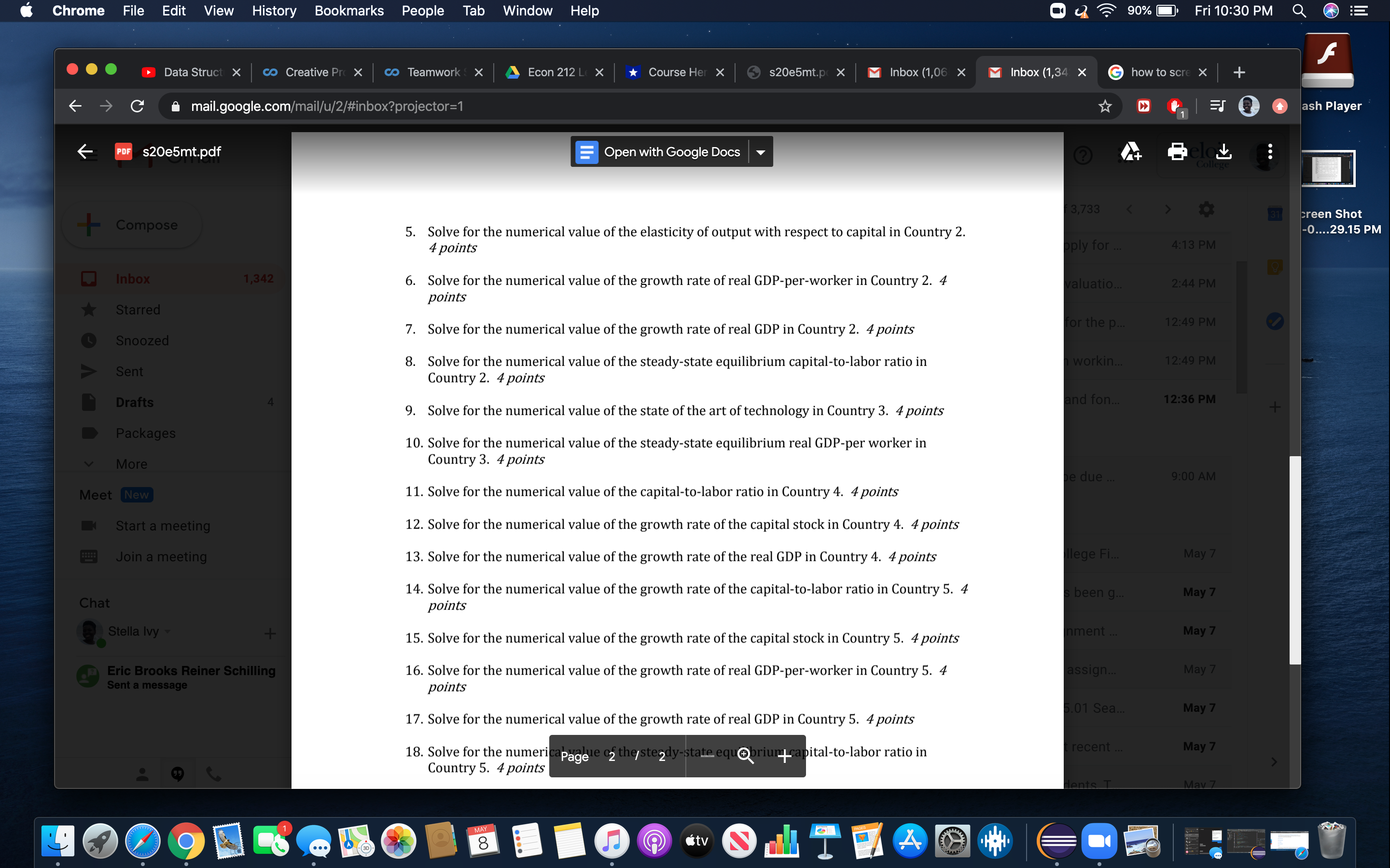 People Tab Window Help C 4 91% Fri 10:29 PM Data Struct