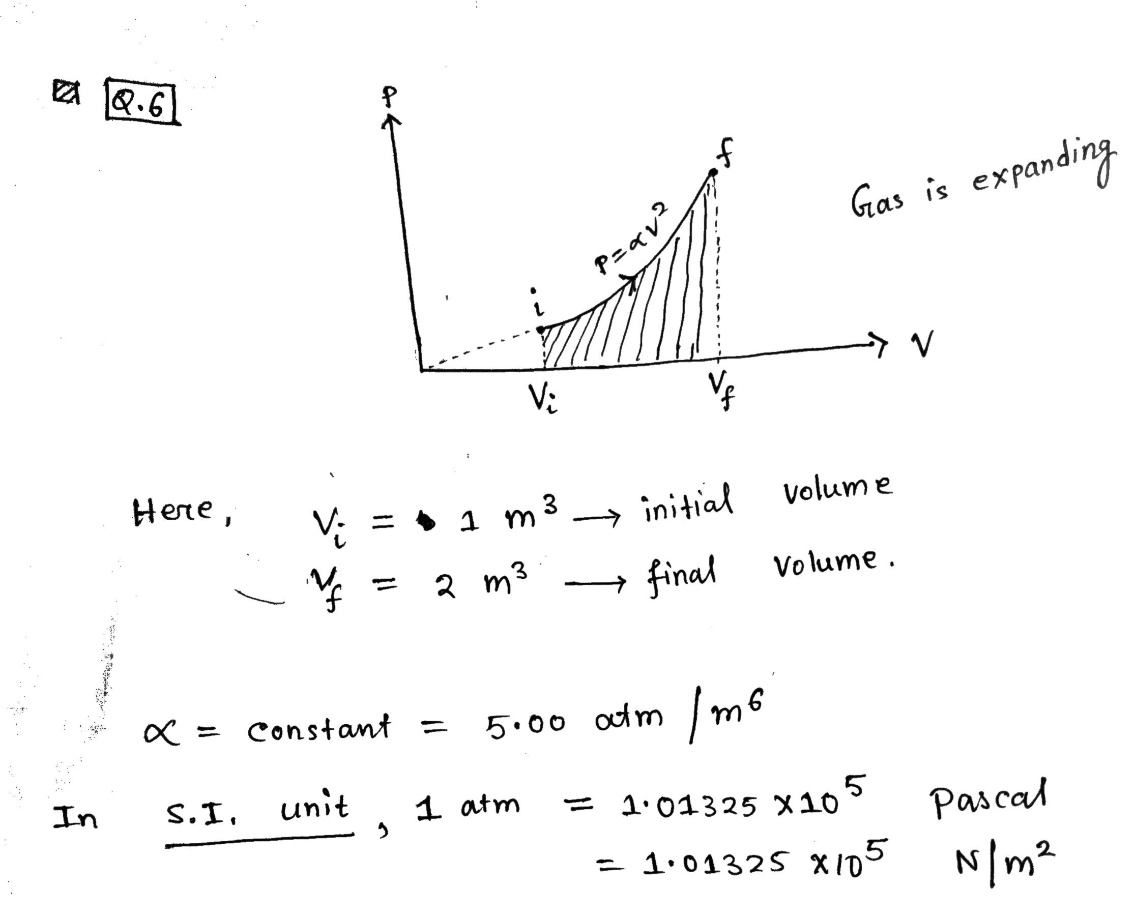 Make a step by step process in this problem in words. Q.6