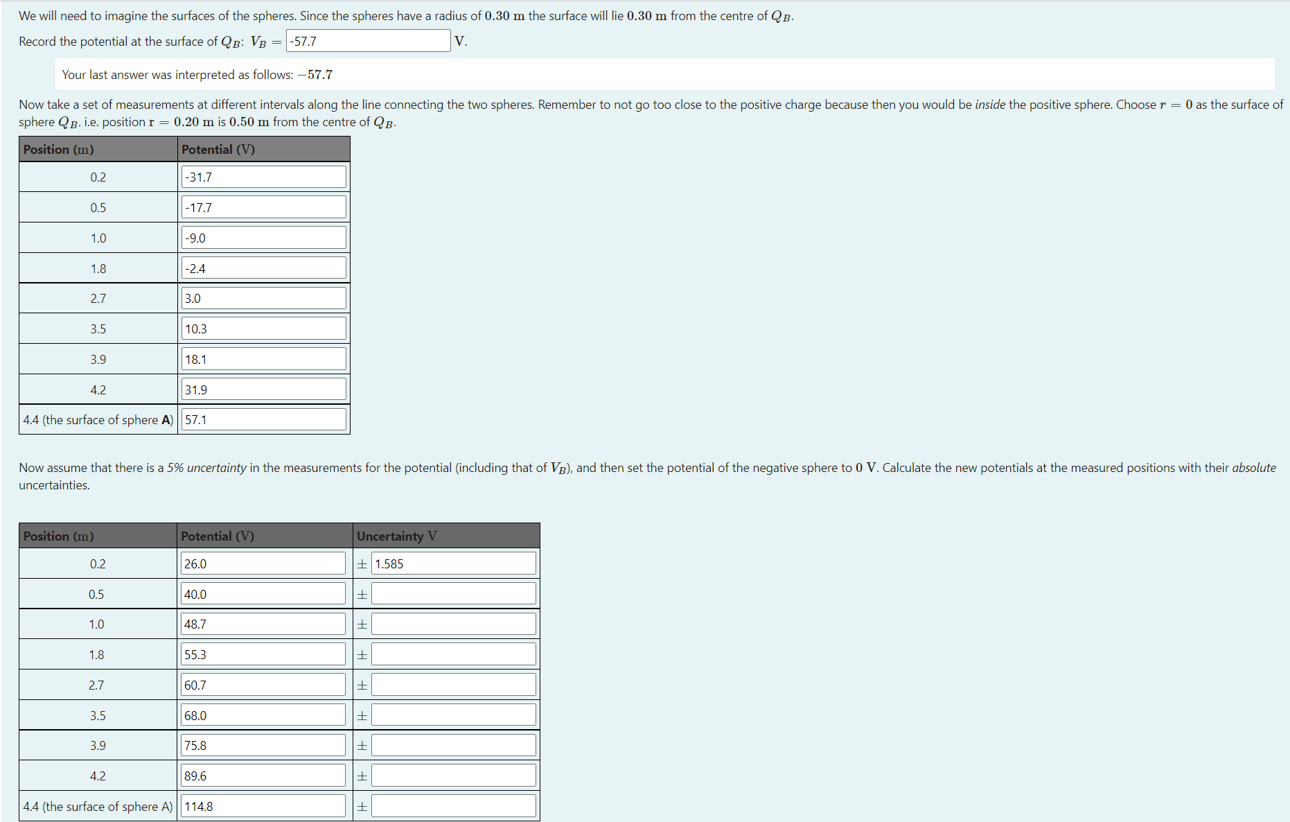 Can someone help solve the uncertainty please: We will need to imagine