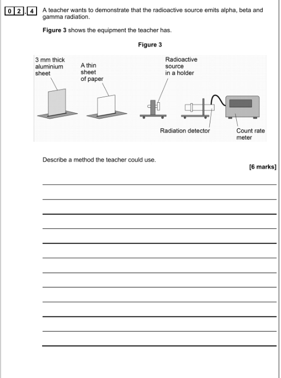 Is there a mark scheme for this question paper? 0 2. 4