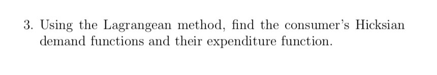 w, faces prices p, and p2 for the two goods that give