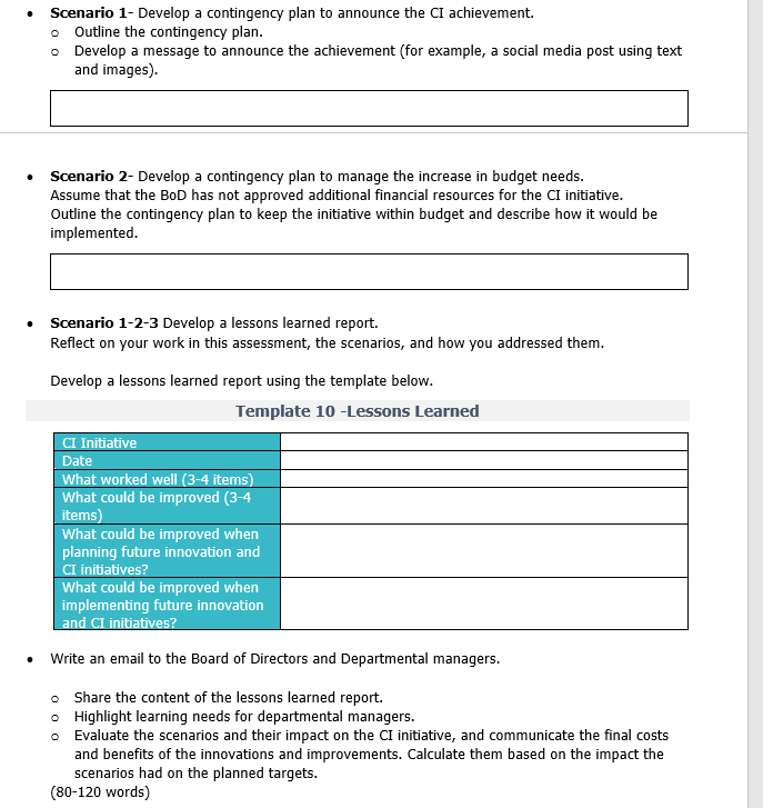 hi there,Could you help me solve these questions? . Scenario 1- Develop