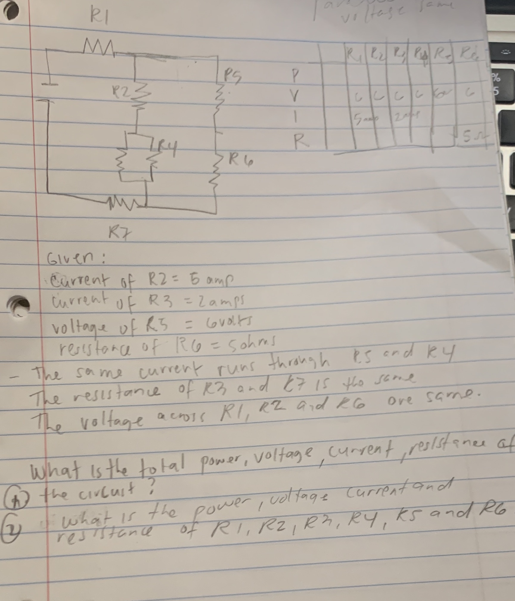 This is a parallel circuit Hi please help me solve this within