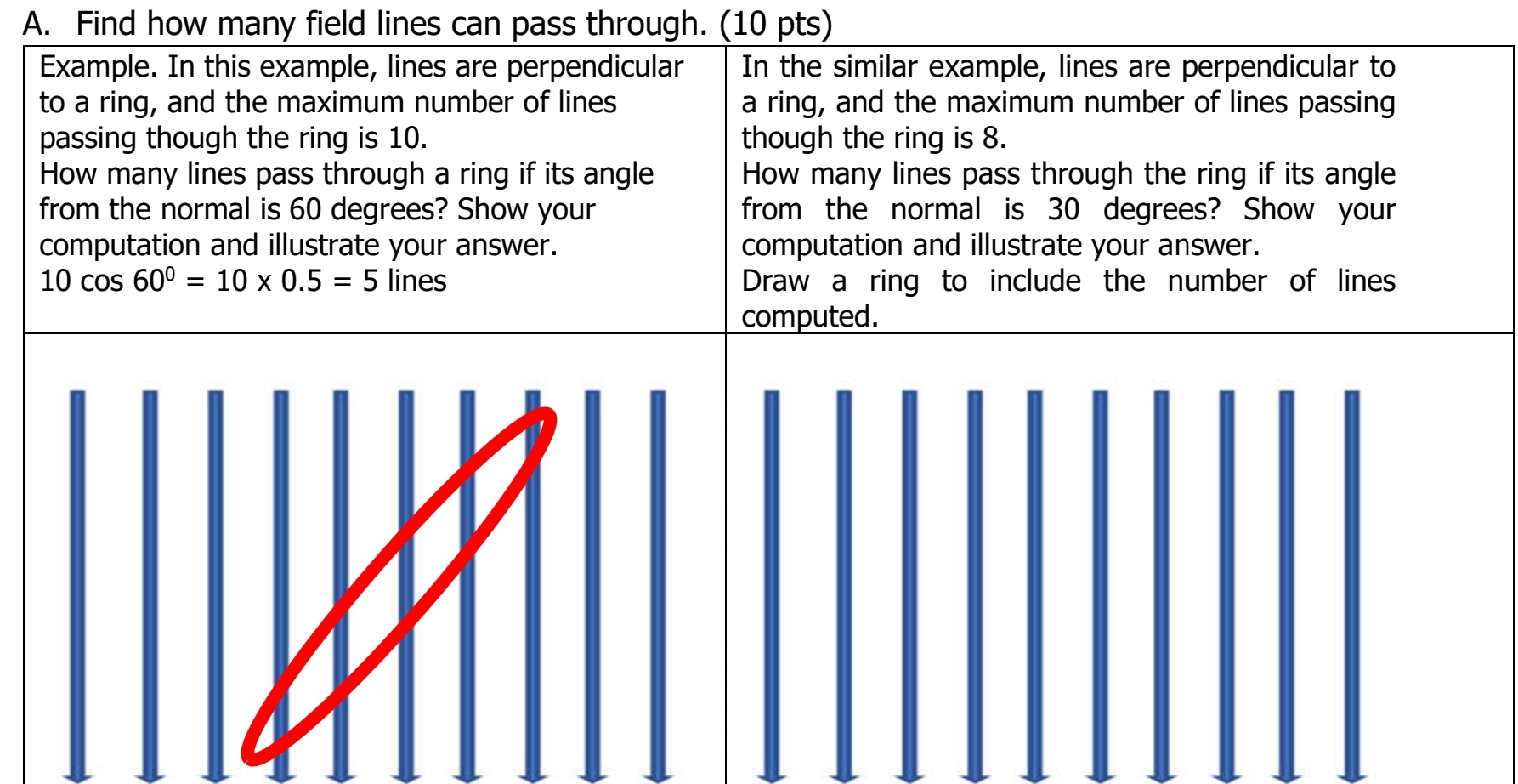 charge of +5 since 9 = 1.6 x 10196 the force on