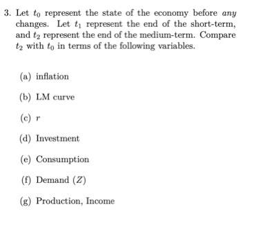 to their full-employment levels for the graphs below. *) Keynesian Cross Graph