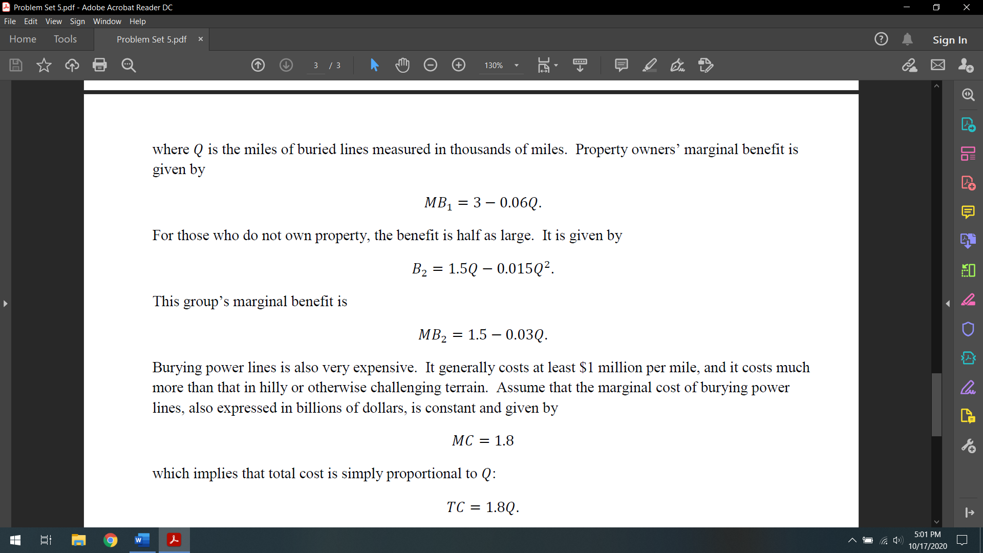 View Sign Window Help Home Tools Problem Set 5.pdf x (? Sign