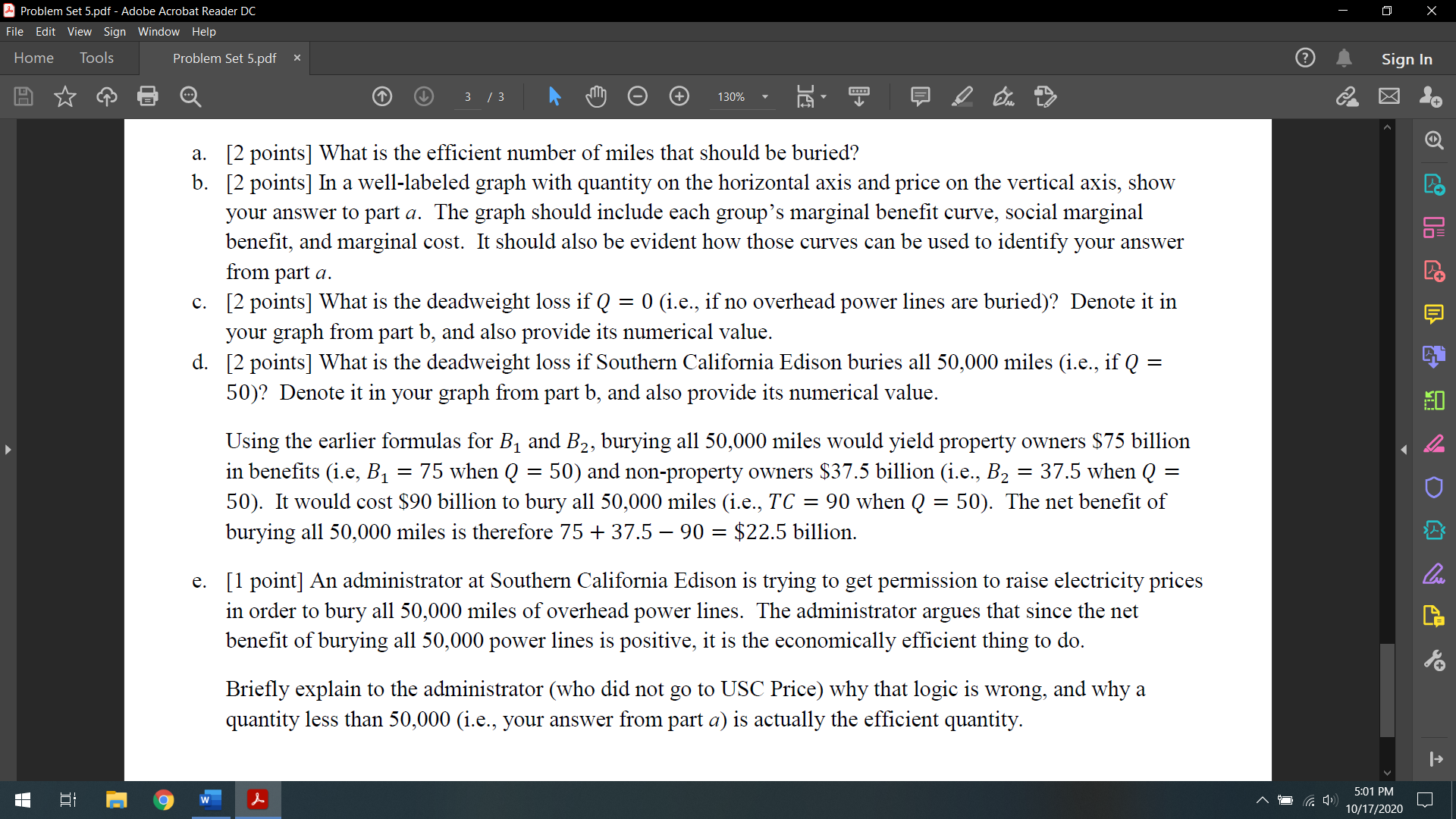In 2 / 3 + 154% 8) [9 points total] Southern California