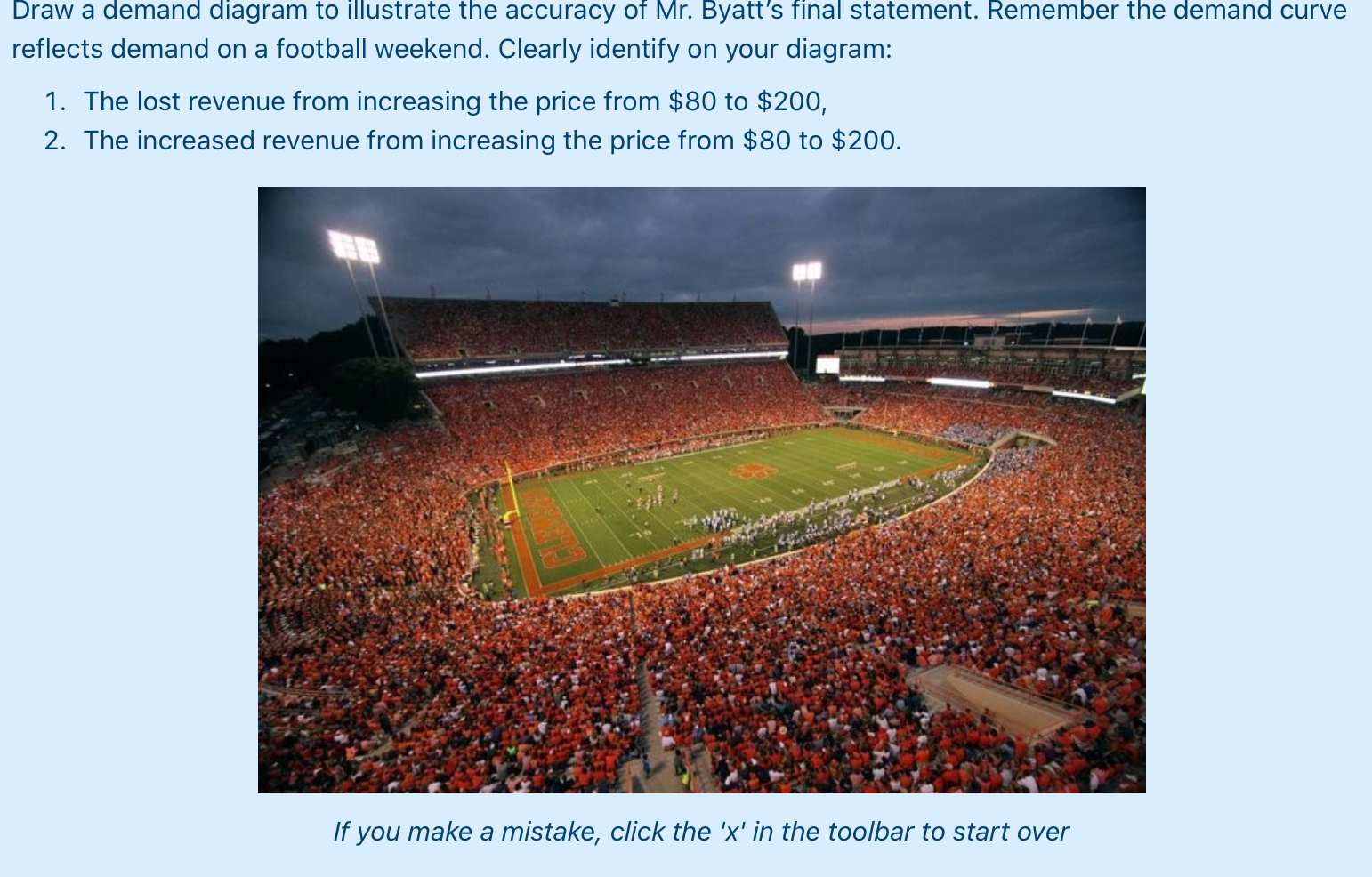 with those too. Thank you for your time Clemson hotel prices illustrate