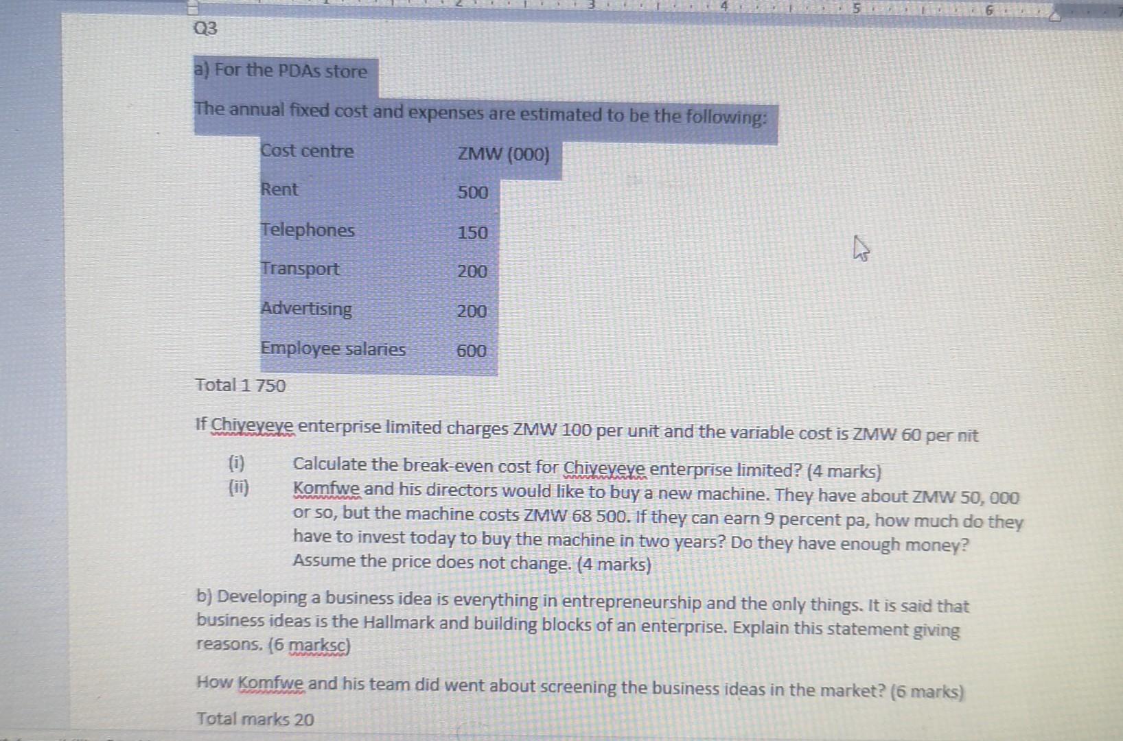 Chiyeyeye had created thriving business selling software for personal digital assistants and