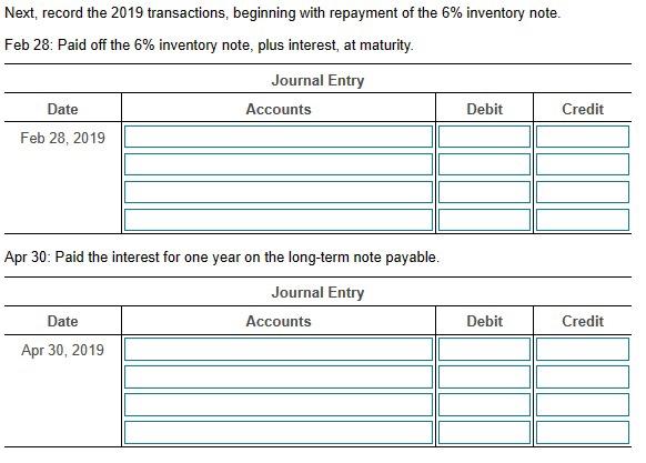 the transactions ) Requirement Begin by journalicing the 2018 transactions, starfing with