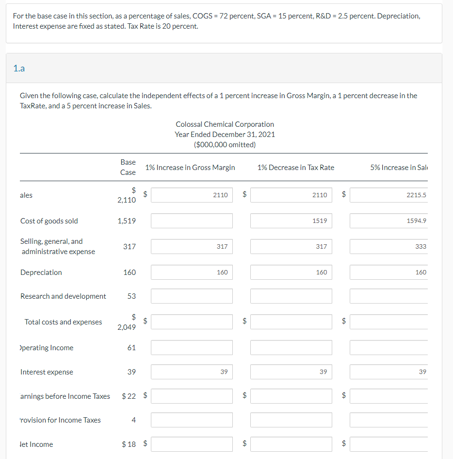  help me solve For the base case in this section, as