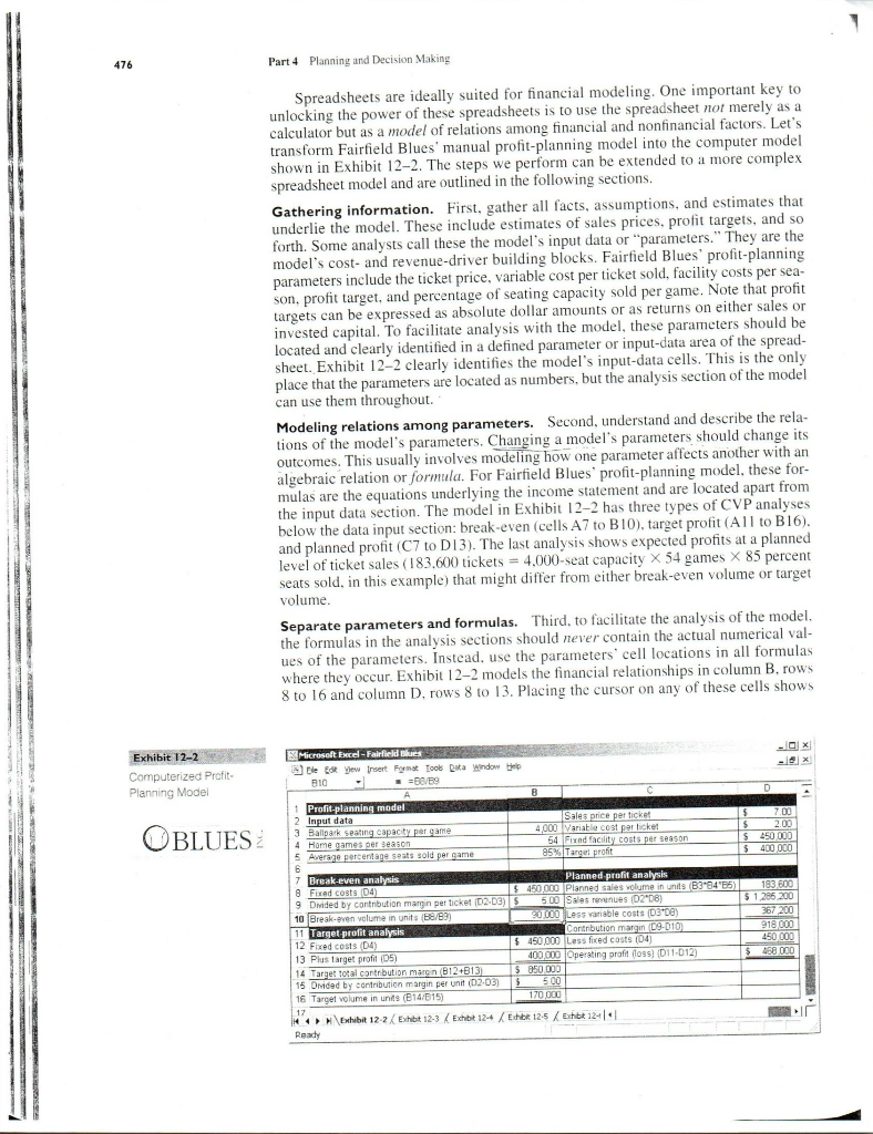 ACCT 5131 Spreadsheet Project Summer 2019 Guidelines Please read the guidelines in
