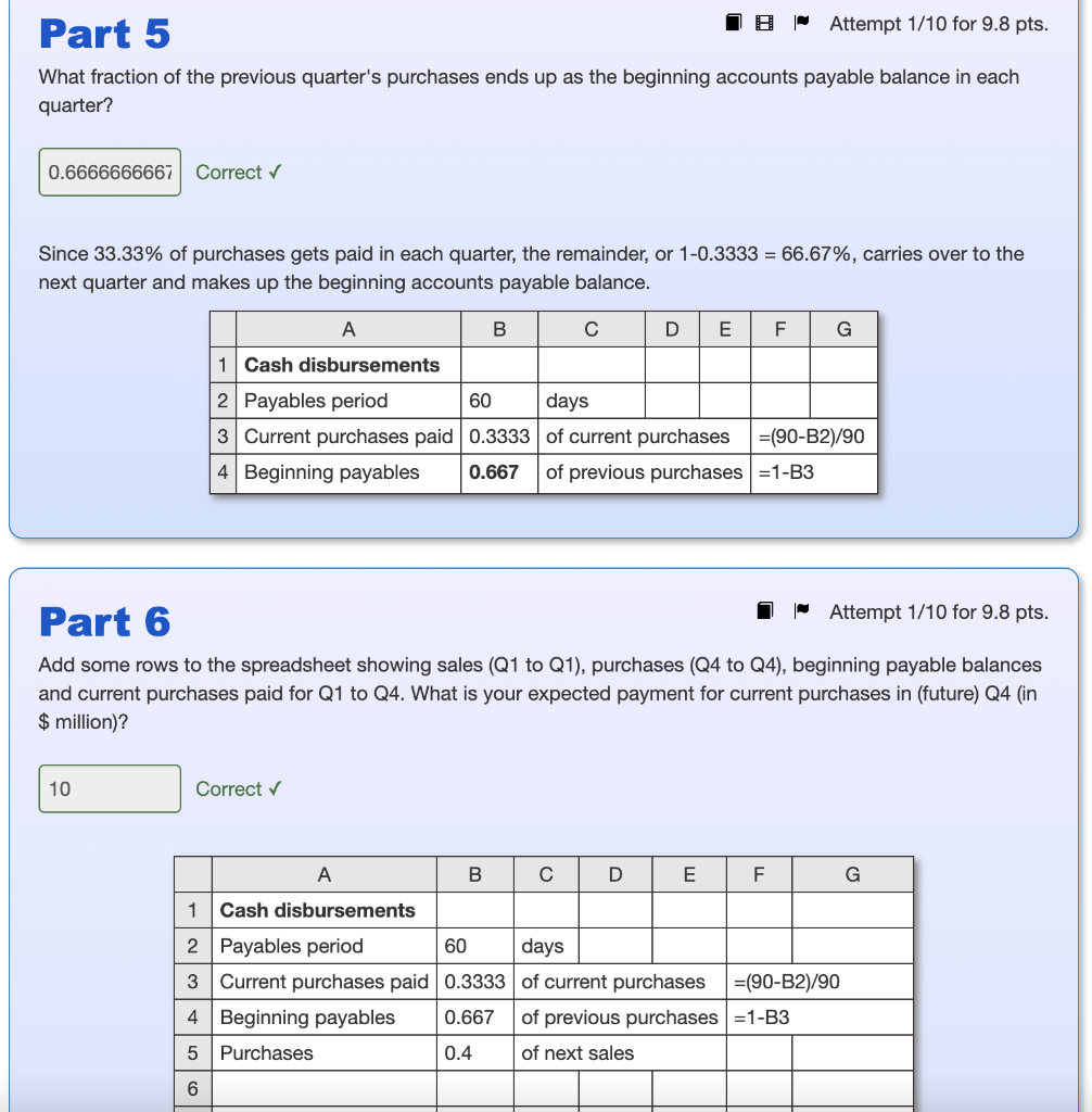 average collection period (receivables period) is 30 days and your average account