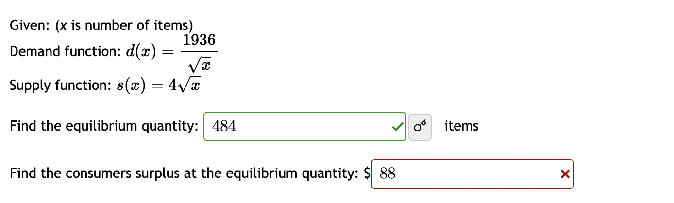 Please help with second half, 88 is wrong answer Given: (