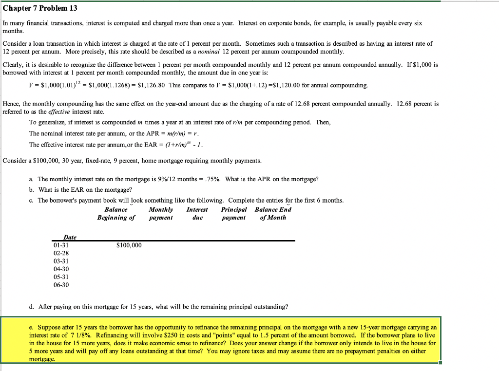 Please answer part E. None of the other Chegg helpers have answered