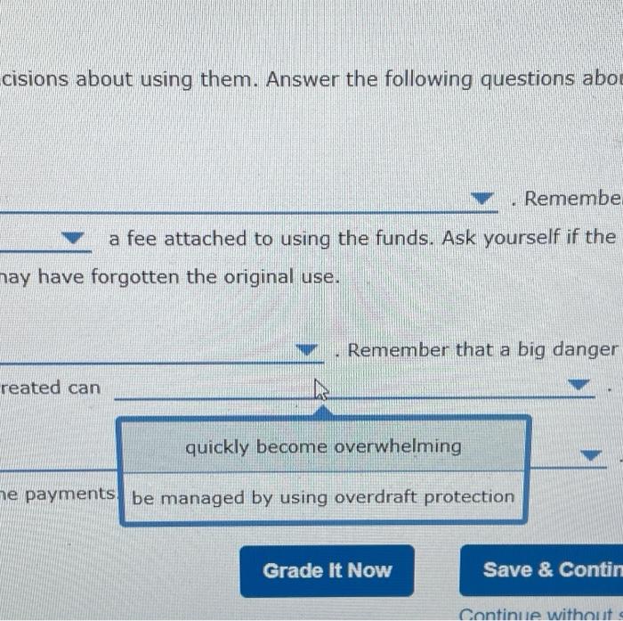 is The debt created can elp you . A big line of