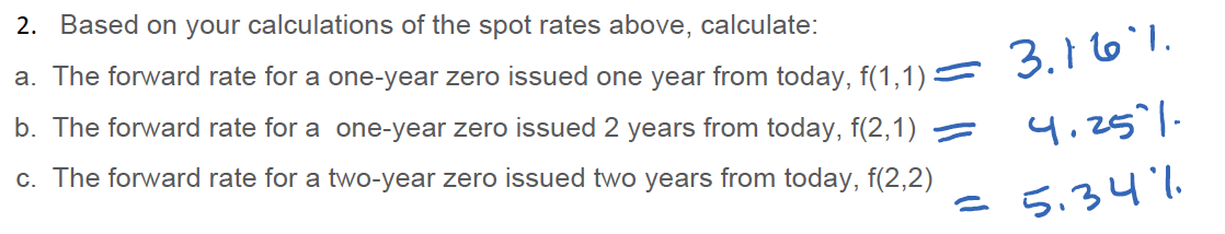 The answers are provided. Please show the steps! 2. Based on your