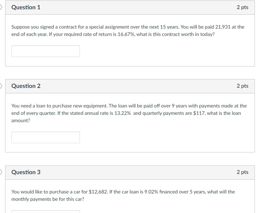 Suppose you signed a contract for a special assignment over the