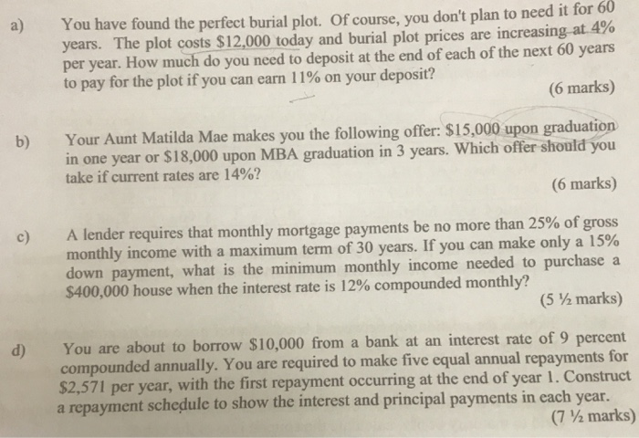  years. The plot costs $12,000 today and burial plot prices are