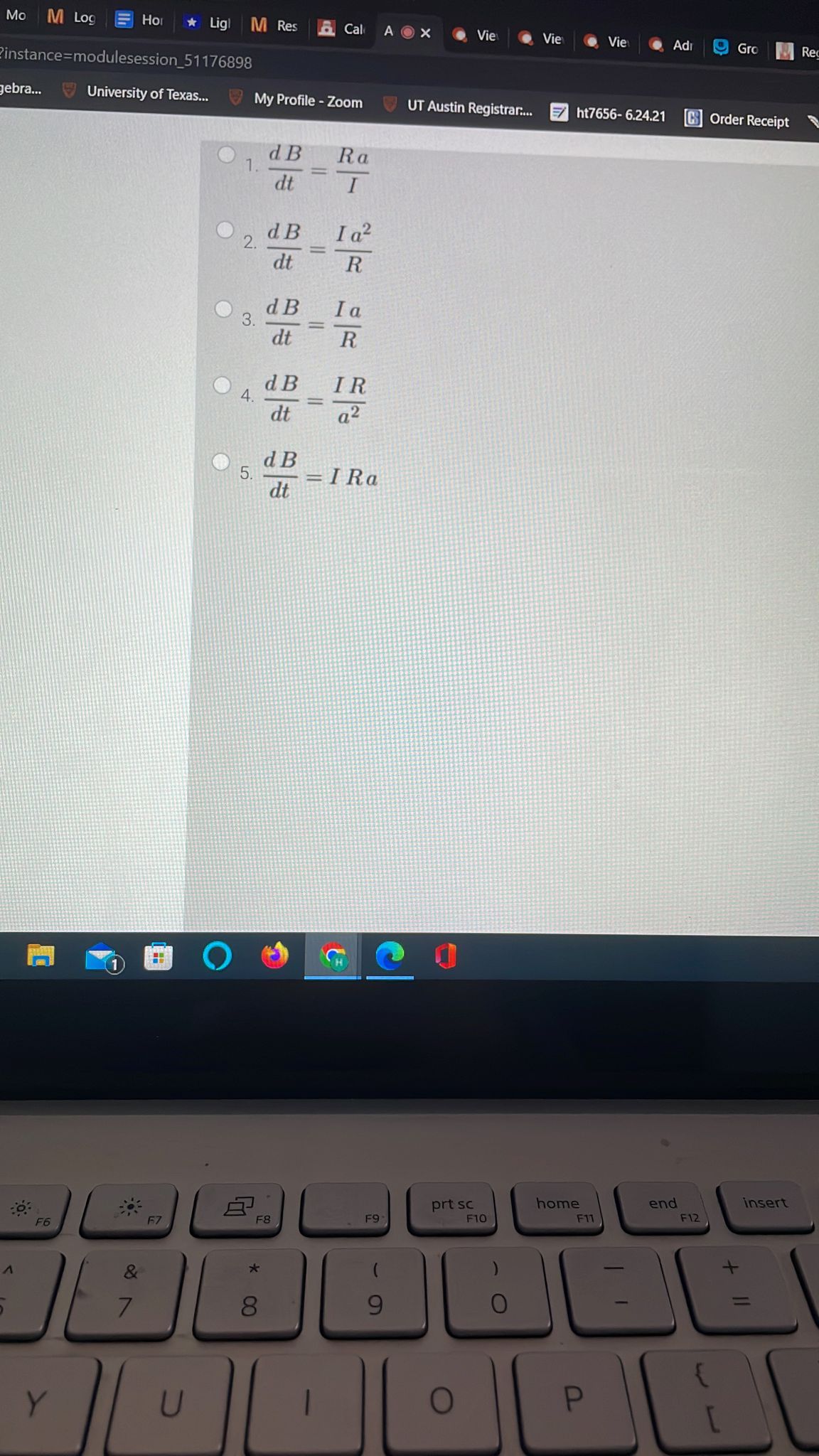 \fquest.cns.utexas.edu/student/instances/administer?instance=modulesession_ 1Link ./ Desmos | Graphing... Using Transitions X Mathway |
