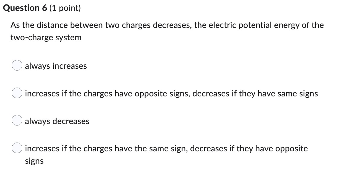 object creates an electric field of force in the space around it.