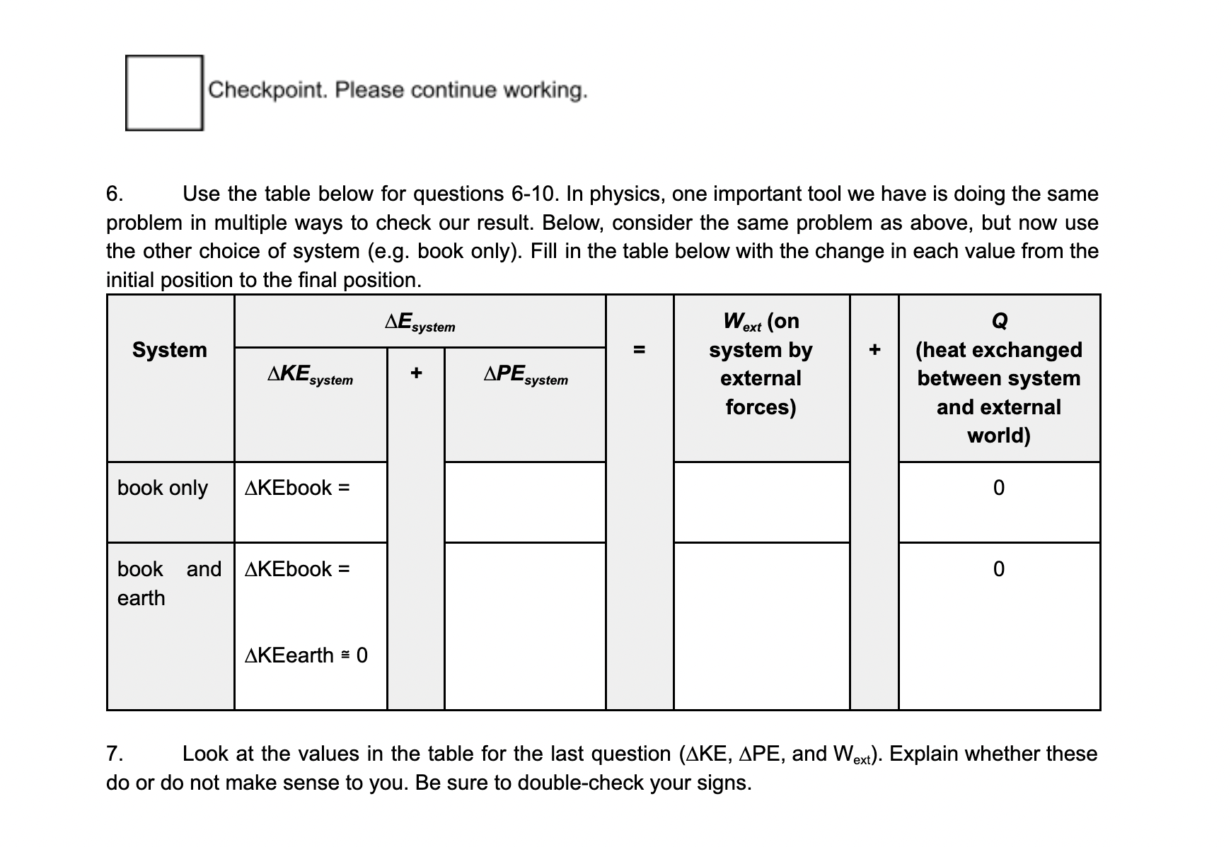 the ground and descends in free fall to a height hf above