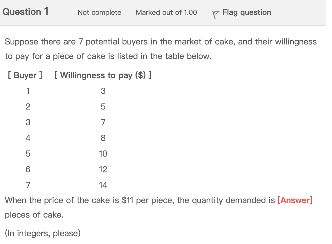 ANS WITH FULLY EXPLANATION Question 1 Not complete Marked out of 1.00