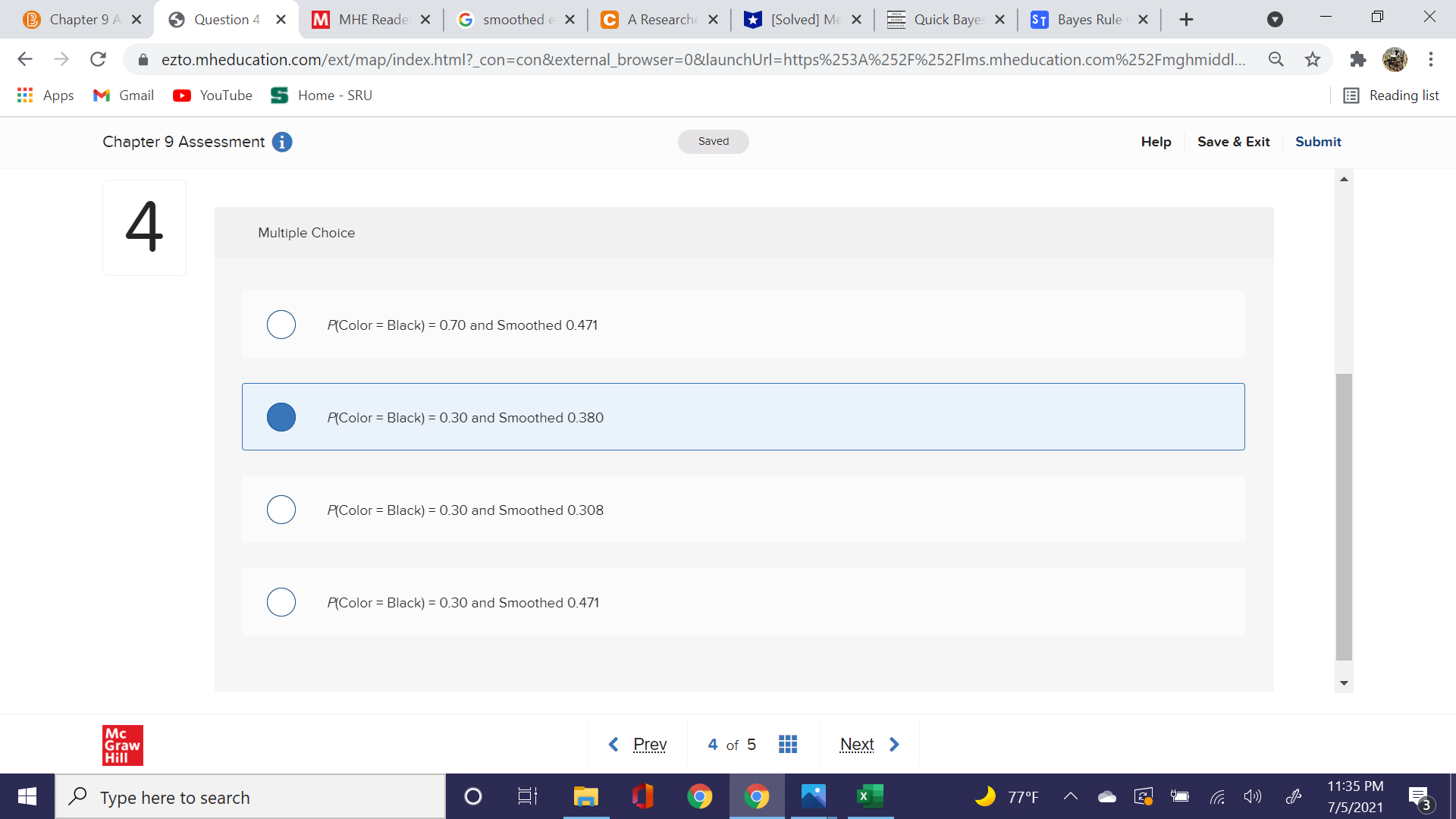 please help Chapter 9 A X Question 4 X M MHE Reade