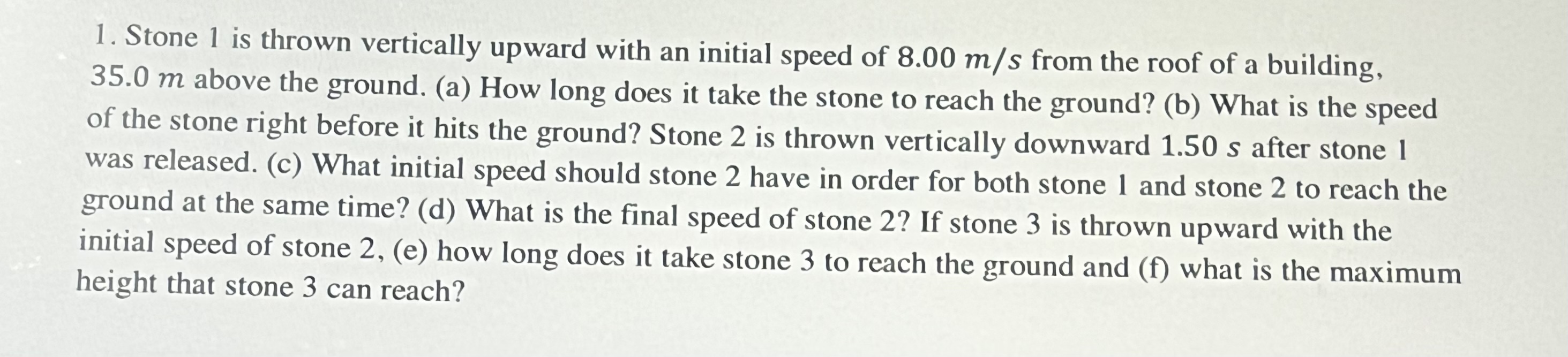 and an initial direction of 40.0\" above the horizontal. If ball A