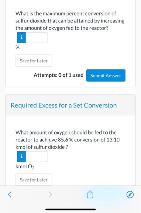 reversibly to form sulfur trioxide. The equilibrium constant for this reaction at