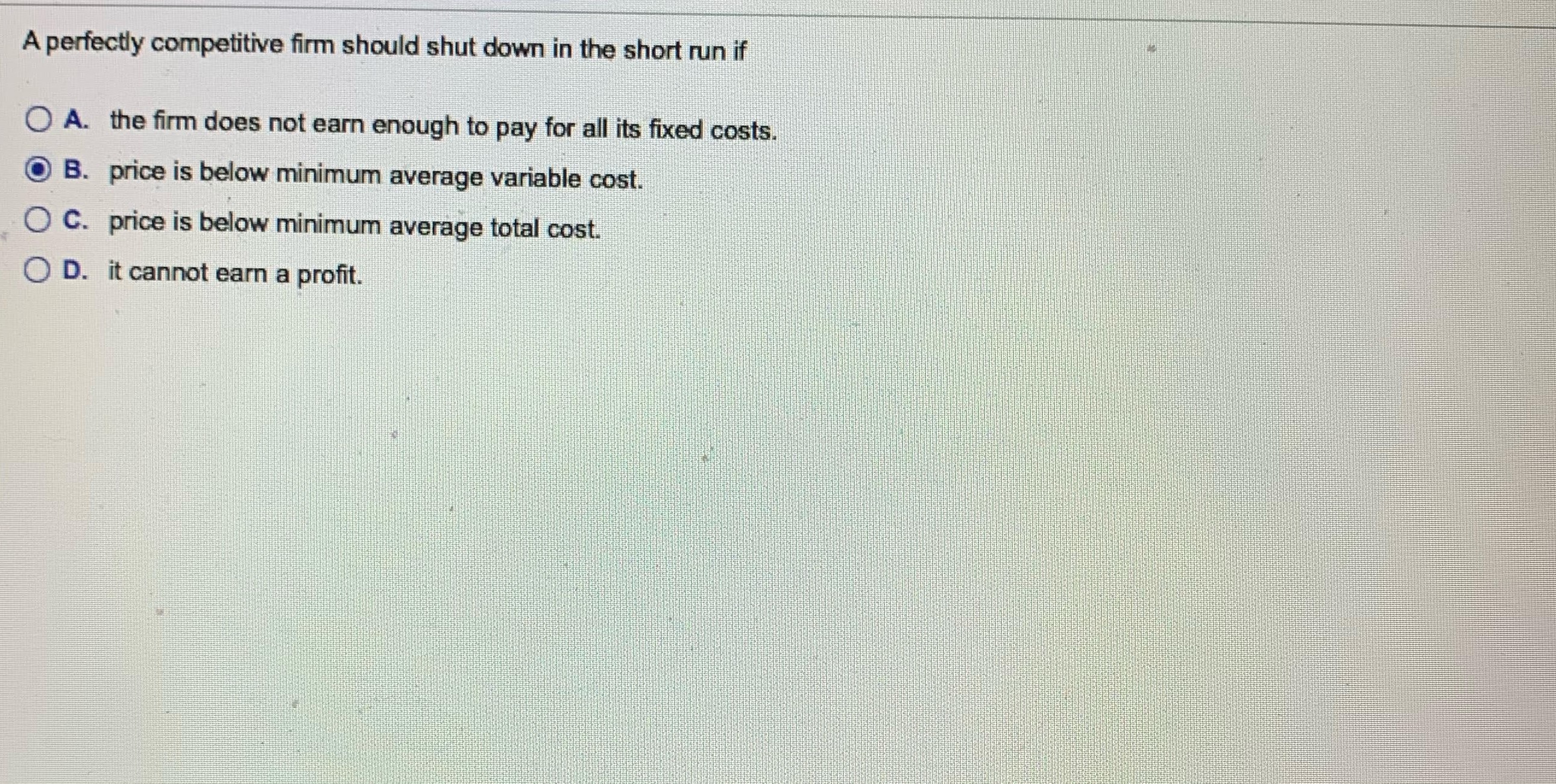 The answer I have selected may or may not be correct. Please