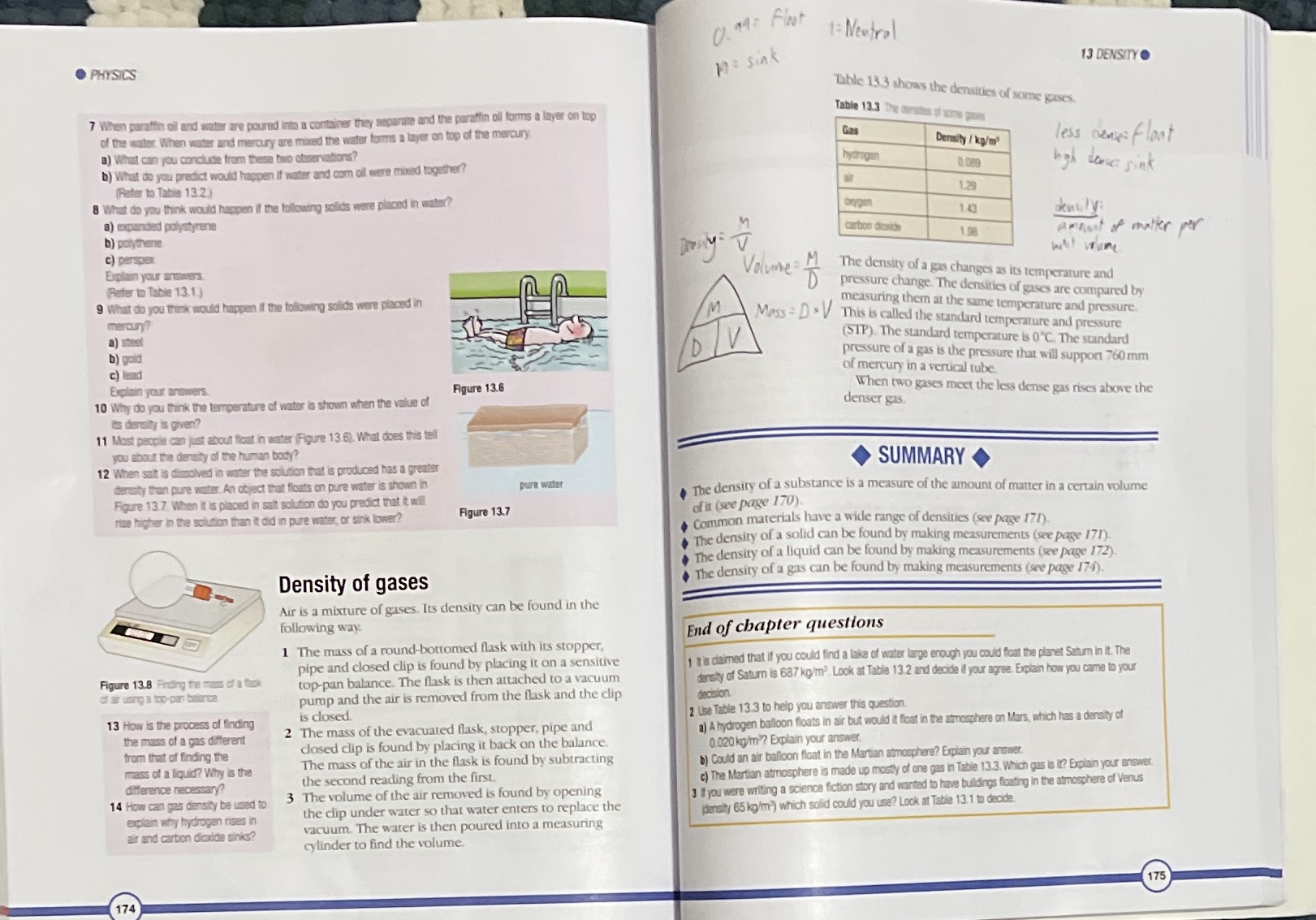 Subject: Science, Physics, not General Physics. Topic: Density. Would you mind helping