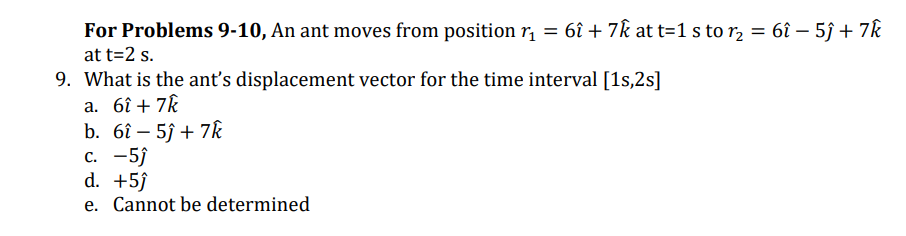 Multiple Choice (2 pts each). Write the CAPITAL LETTER of the correct