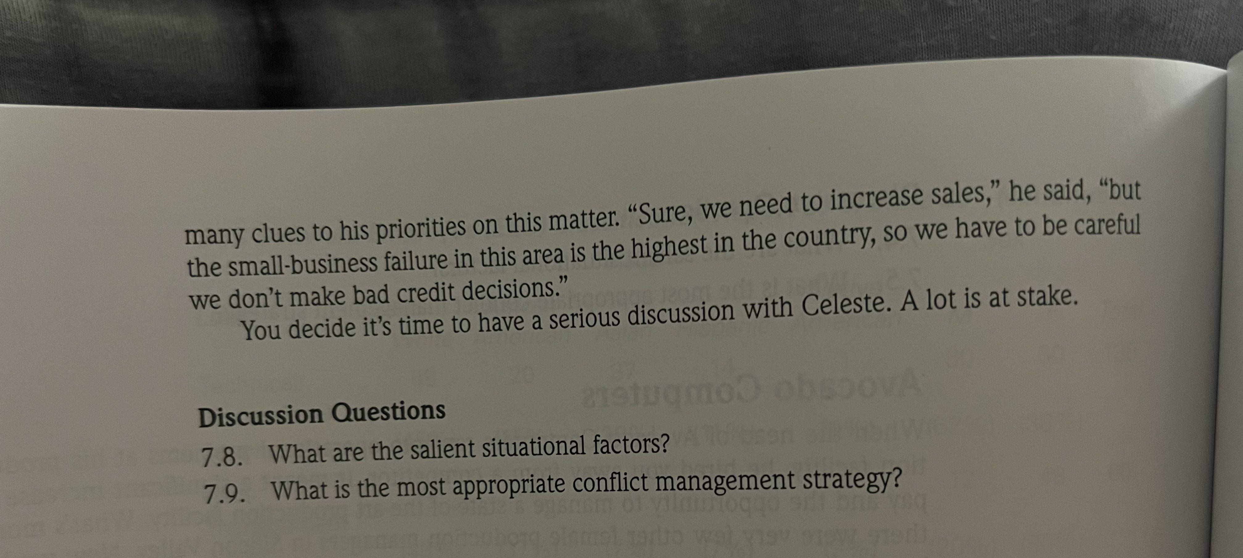 AN APPROPRIATE CONFLICT MANAGEMENT STRATEGY Not all conflicts are alike; therefore, they