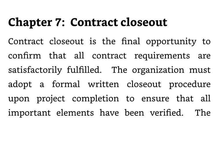 The course is called Info Technology Contract Mgmt (ITM 471), and the