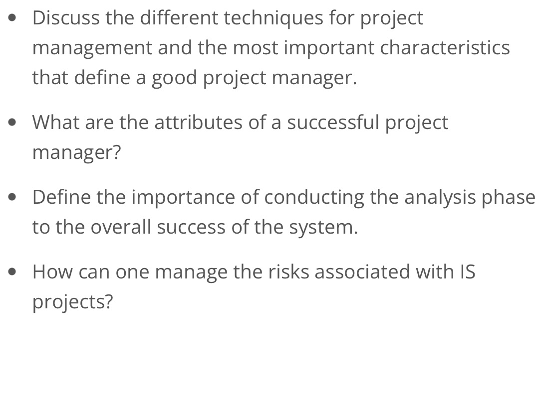 Please add references and two peer responses.Thanks Discuss the different techniques for