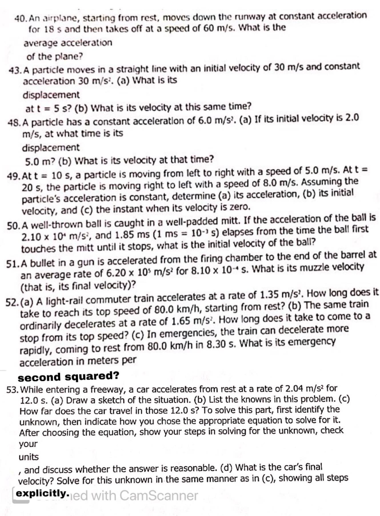 Identify the Given, Required and Solution of each given problem. ( Please