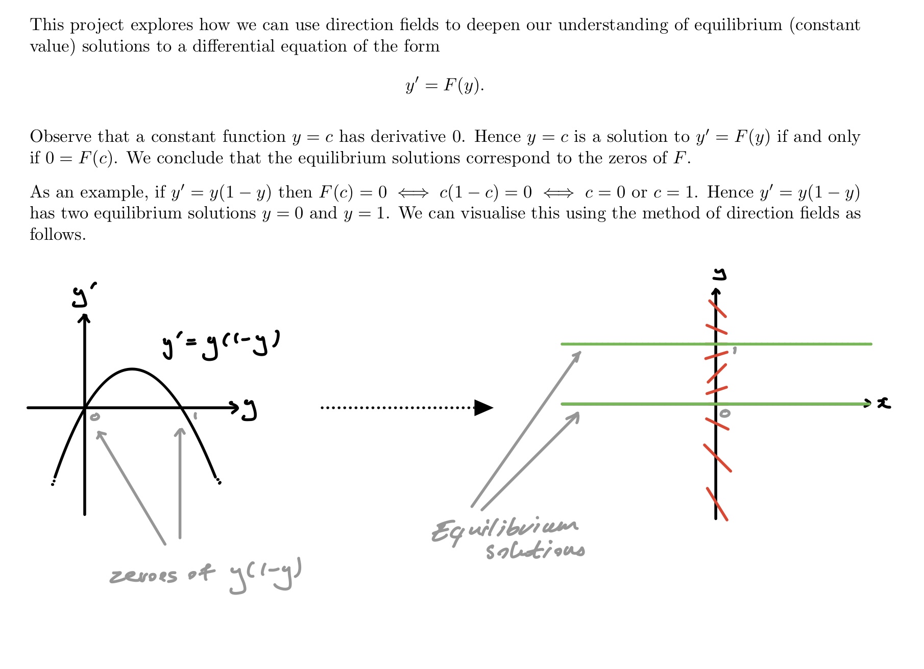  This project explores how we can use direction fields to deepen