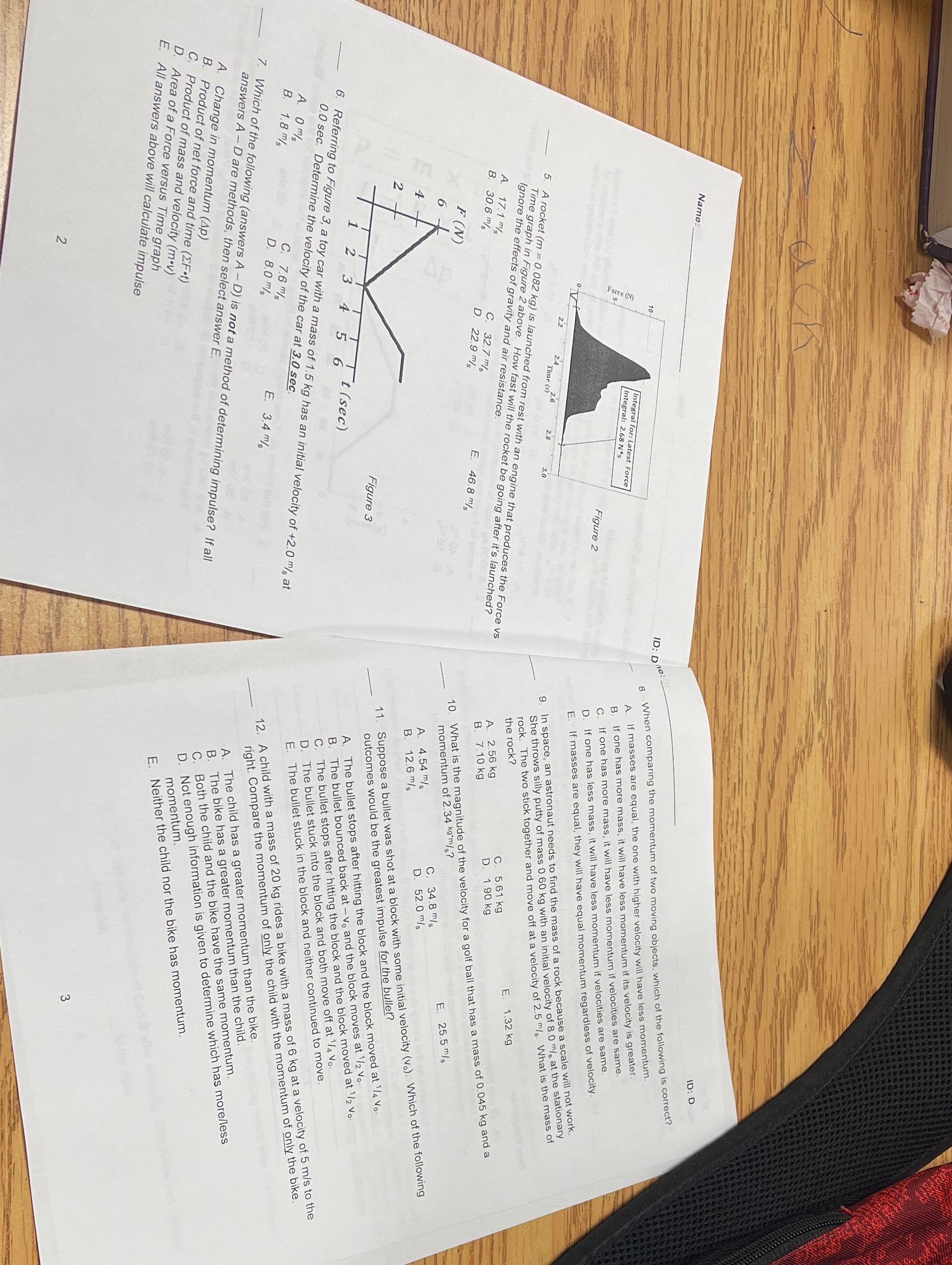 Need help Name: ID : D ID: Do: ( N) 2310 4