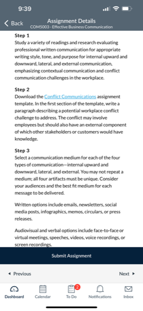 Conflict Scenario [Insert the 1-paragraph description of the hypothetical conflict from Step
