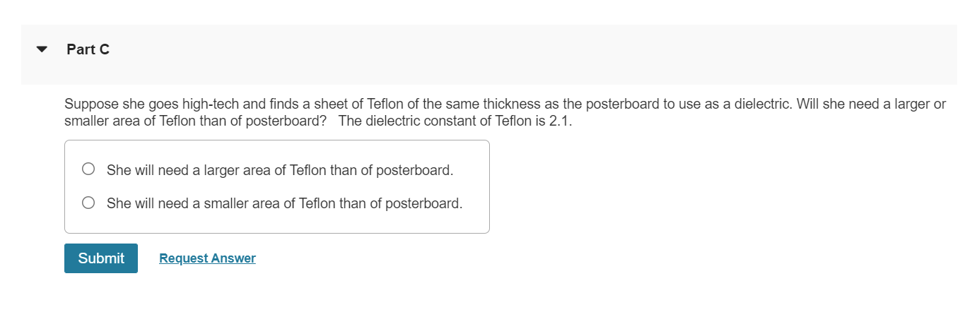 help in this V Part C Suppose she goes high-tech and finds