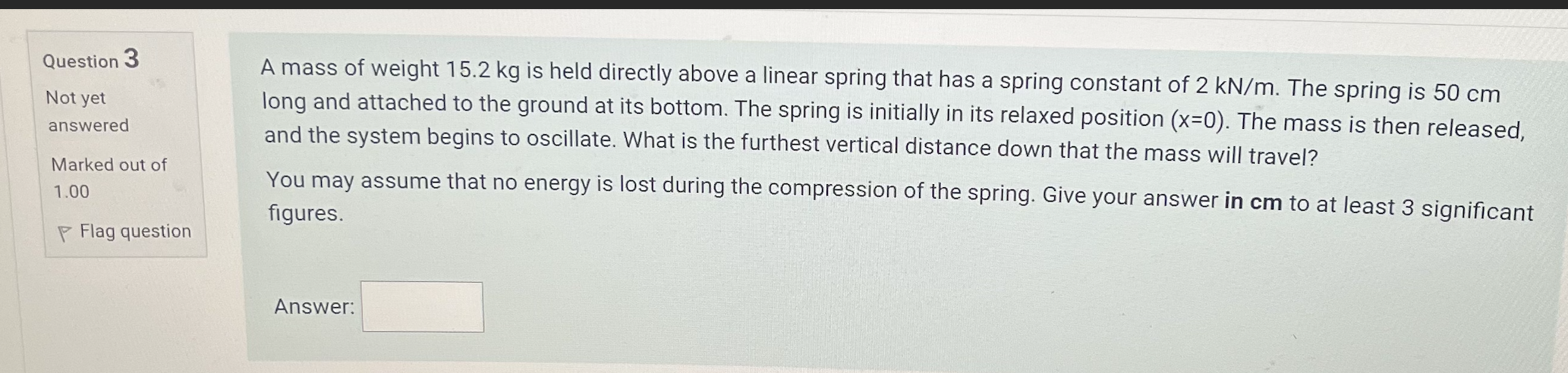 of mass 1.9 kg and radius 0.025 m, with one solid cylindrical