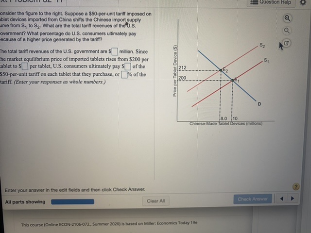 Please show work Question Help onsider the figure to the right. Suppose