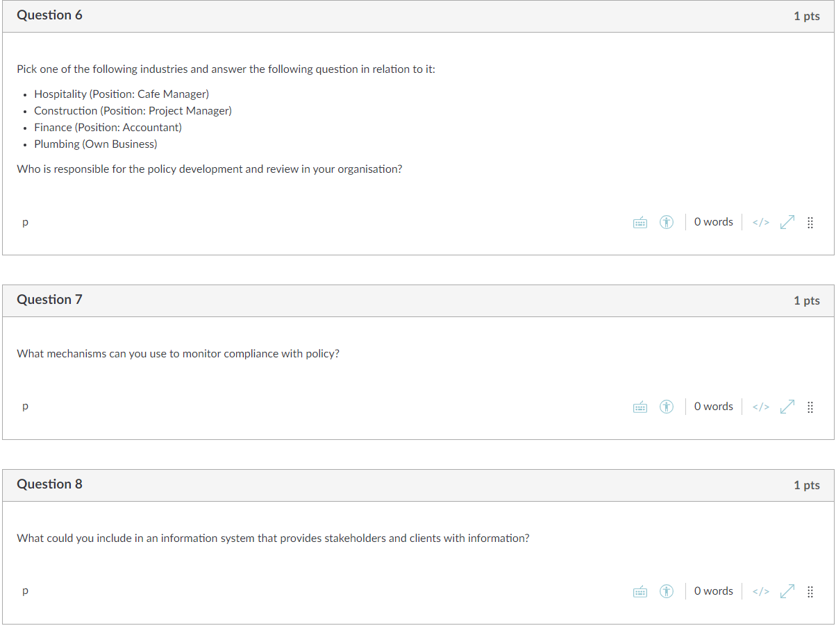 by step list or however else you see t. p rj Ci)