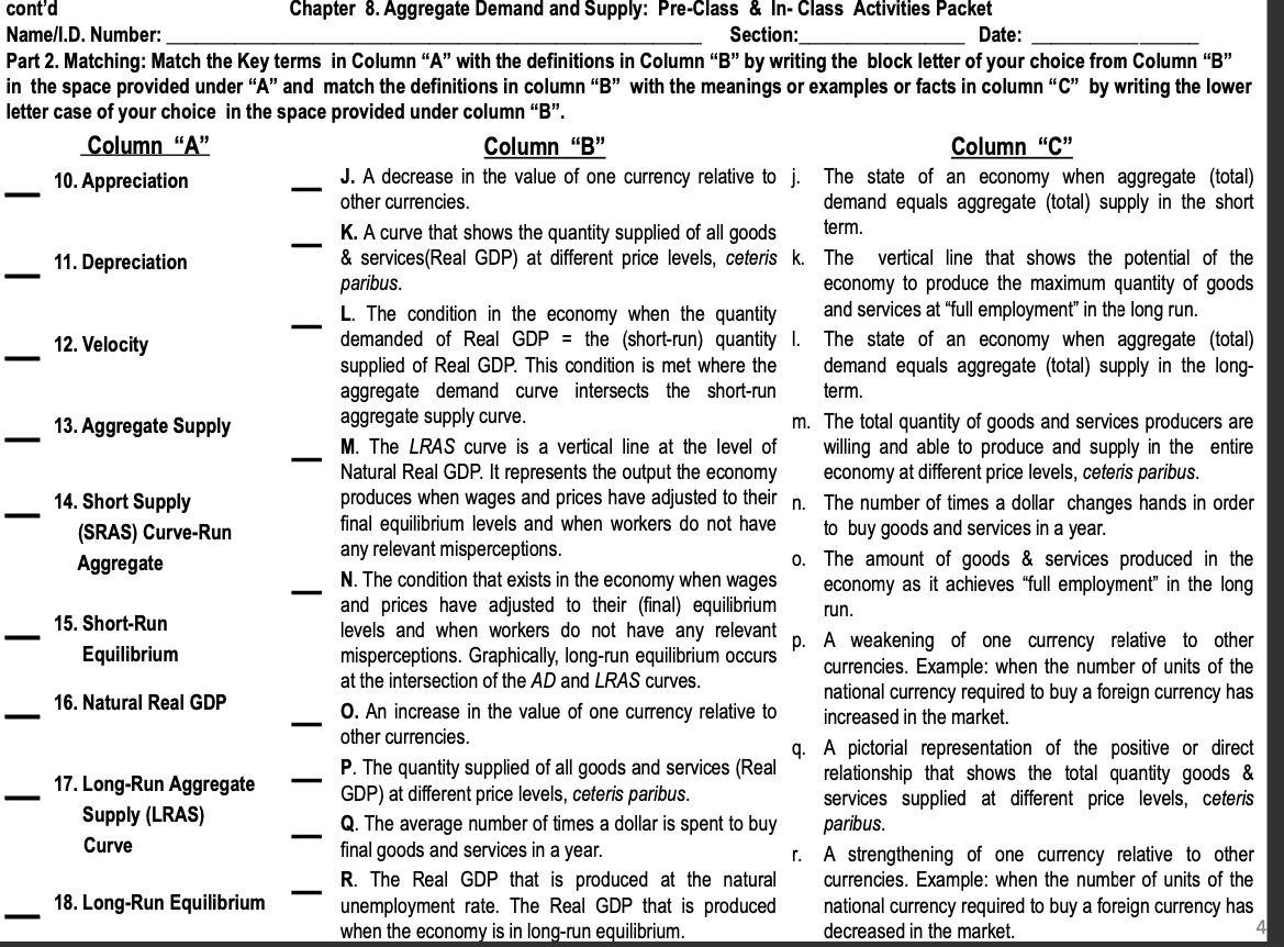 I want only answers to question 11, 13, 15 and 17, both