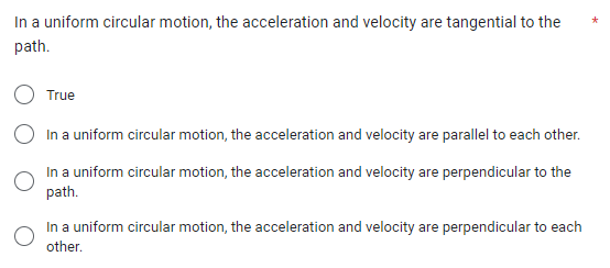 Choose True if the statement is correct. If the statement is incorrect,